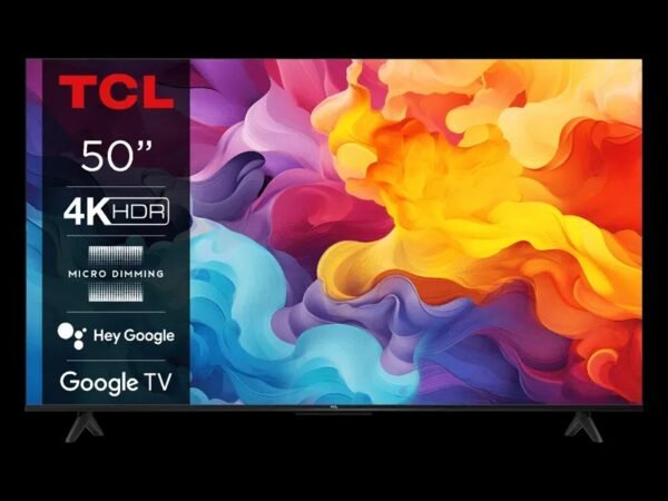 شاشة تي سي ال 50 بوصه جوجل تي في 4K