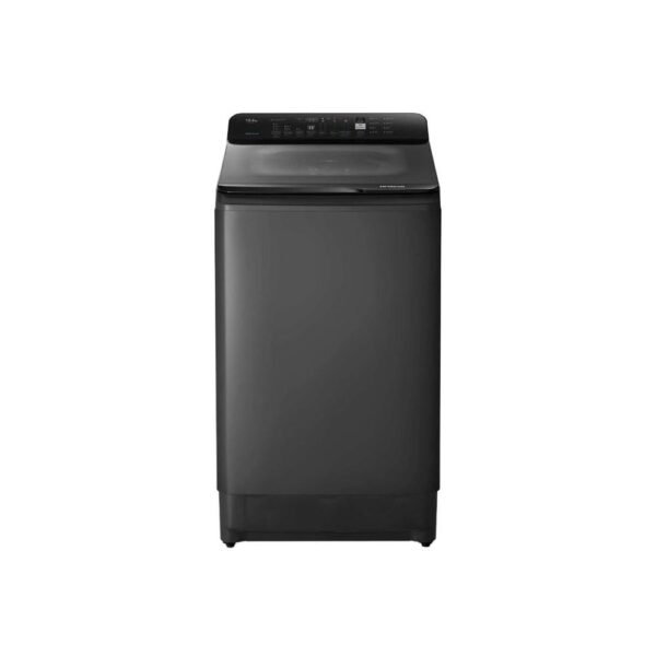 غسالة هيتاشي تعبئة علوية 13.5 كجم - رمادي غامق