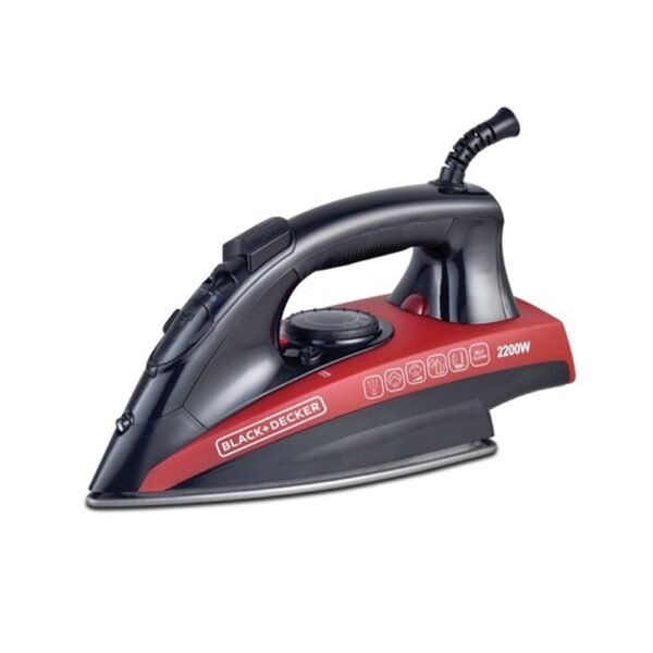 مكواة بخار بلاك اند ديكر 2200 وات قاعدة غير لاصقة